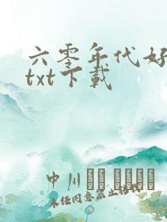 六零年代好生活txt下载