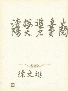 渣总追妻火葬场阳天免费阅读