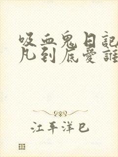 吸血鬼日记斯特凡到底爱谁