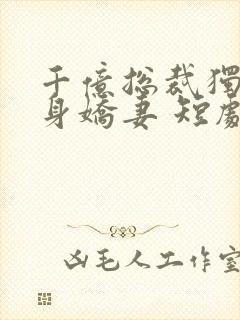 千亿总裁独宠替身娇妻 短剧