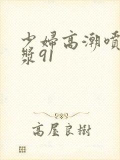 少妇高潮喷水白浆91