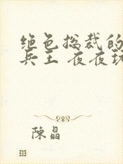 绝色总裁的贴身兵王 夜夜玩翻滚