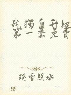 我独自升级漫画第一季免费观看