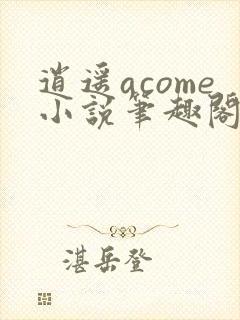 逍遥acome小说笔趣阁在线阅读