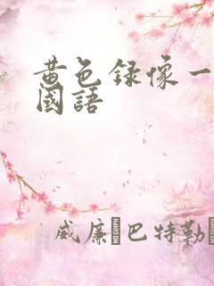 黄色录像一级片国语