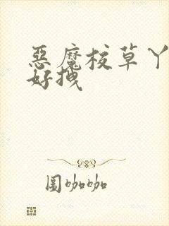 恶魔校草丫头你好拽