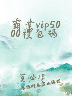 霸业vip5000礼包码