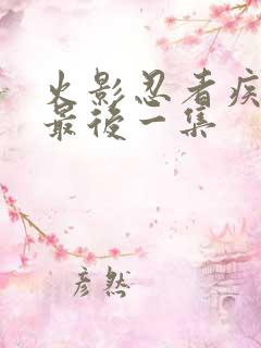 火影忍者疾风传最后一集