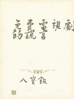 免费电视剧爱人的谎言