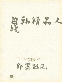 日韩精品人妻在线