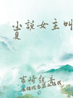 小说女主叫江知夏