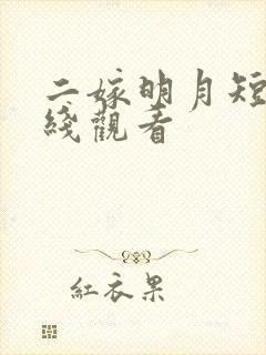 二嫁明月短剧在线观看