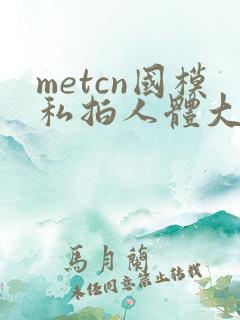 metcn国模私拍人体大尺度