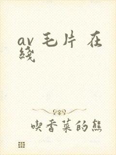 av 毛片 在线