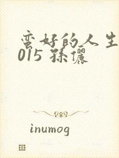 蛮好的人生 2015 孙俪