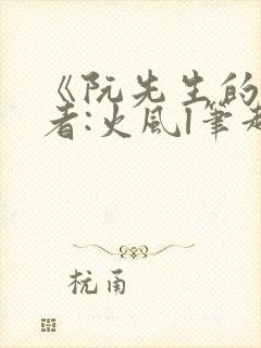 《阮先生的》作者:火风l笔趣阁