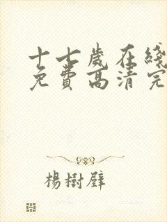 十七岁在线观看免费高清完整版电视剧