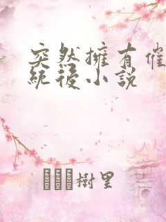 突然拥有催眠系统后小说