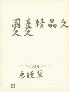 国产精品久久久久久