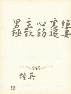 男主心寒绝望到极致的追妻火葬场