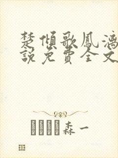 楚倾歌凤漓夜小说免费全文阅读一