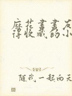 麻花书书友最值得收藏的小说网阅读