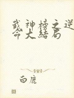 武神榜之逆天改命大结局