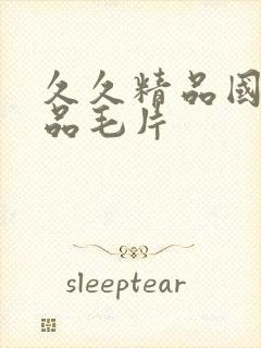 久久精品国产精品毛片