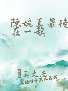 陈婉真最后和谁在一起