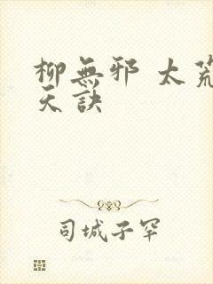 柳无邪 太荒吞天诀