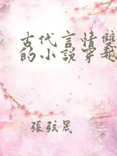 古代言情双男主的小说穿越