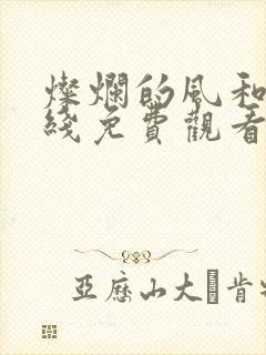 灿烂的风和海在线免费观看