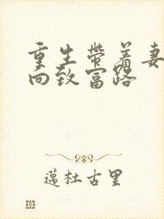 重生带着妻儿走向致富路