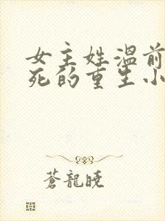 女主姓温前世惨死的重生小说