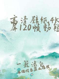 高清壁纸4k全屏120帧动态