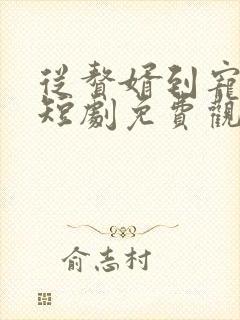 从赘婿到宠臣2短剧免费观看完整版