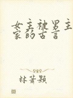 女主被男主买回家的古言