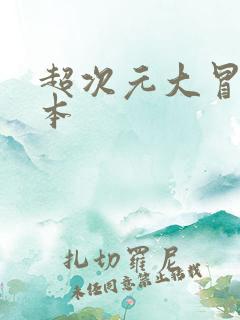 超次元大冒险版本