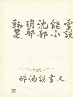 韩玥沈能雪李辰是哪部小说