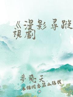 《漫影寻踪》电视剧