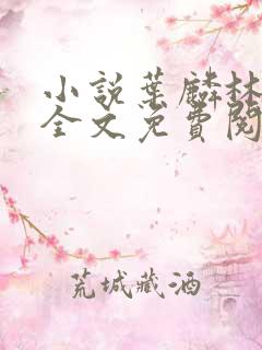 小说叶麟林皓雪全文免费阅读