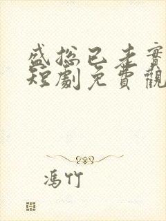 盛总已老实夫人短剧免费观看