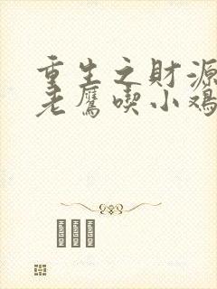 重生之财源滚滚老鹰吃小鸡著