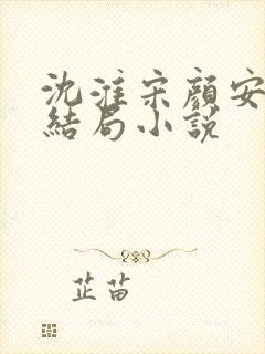 沈淮宋颜安欢大结局小说