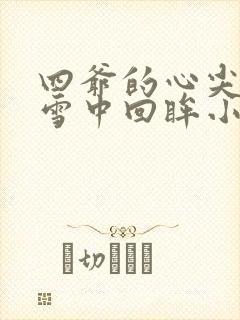 四爷的心尖宠妃雪中回眸小说最新章