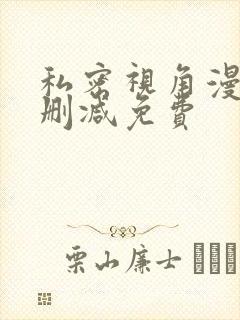 私密视角漫画无删减免费