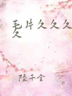 毛片久久久久久久