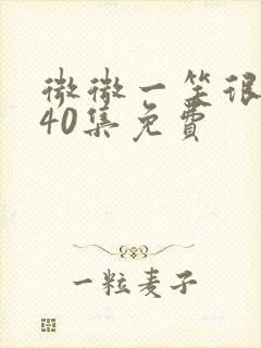 微微一笑很倾城40集免费