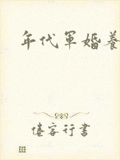 年代军婚养崽文