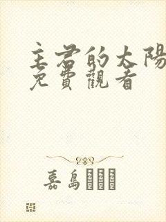 主君的太阳在线免费观看